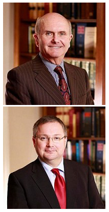 Marcus Lynch and Hugh O'Neill Managing partner of Marcus Lynch Solicitors