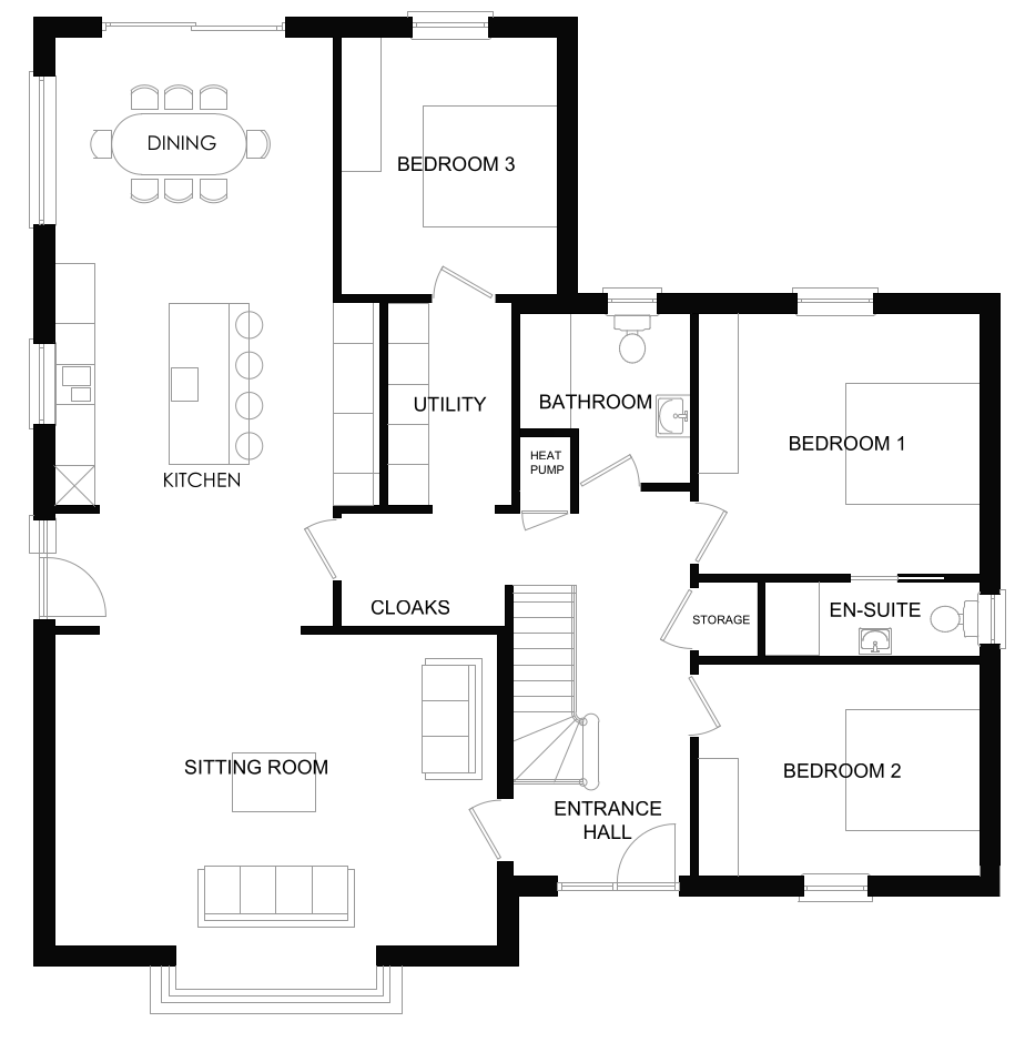 Ground Floor Plan Kilpatrick